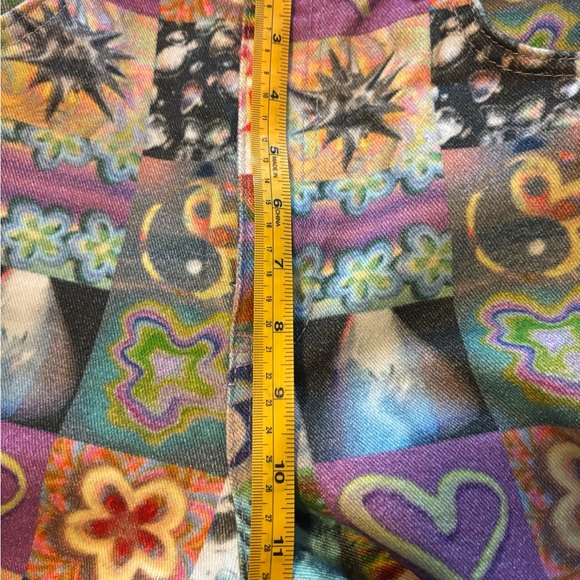 The Ragged Priest Multicolor Patchwork Jeans - Picture 3 of 6